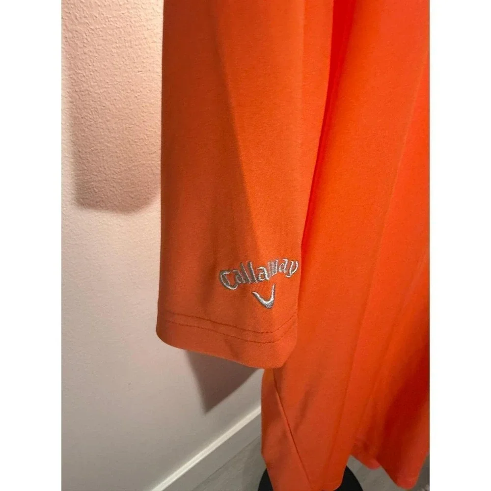 Callaway polo gift for dad performance xl NWOT vivid orange cooling summer sport